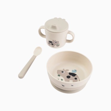 CONJUNTO PRIMEIRA REFEIO FOODIE TINY FARM