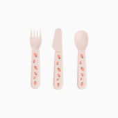 CONJUNTO TALHERES FOODIE TINY FARM POWDER