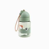 GARRAFA COM PALHINHA PLAYGROUND CROCO GREEN