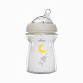 BIBERO NATURAL FEELING VIDRO 250ML BEGE