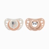 CHUPETAS PHYSIOFORMA AIR SILICONE 2-6M ROSA
