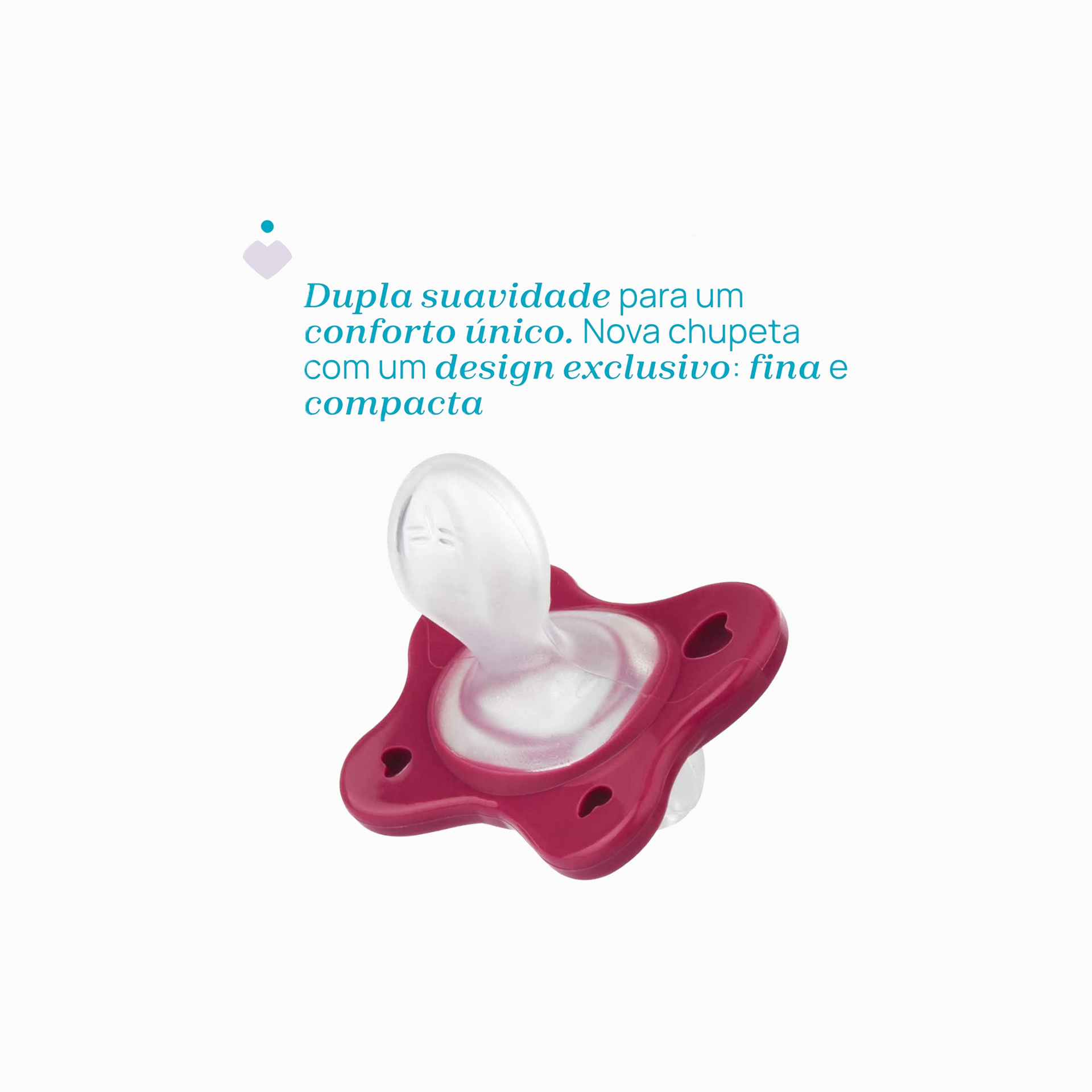 CHUPETAS PHYSIOFORMA DUAL SOFT SILICONE 2-6M