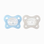 CHUPETAS PHYSIOFORMA DUAL SOFT SILICONE 2-6M AZUL