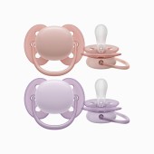 CHUPETA ULTRA SOFT 0-6M ROSA / LILS