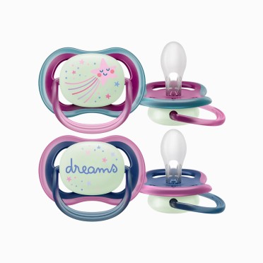 CHUPETAS ULTRA AIR NIGHT TIME 6-18M