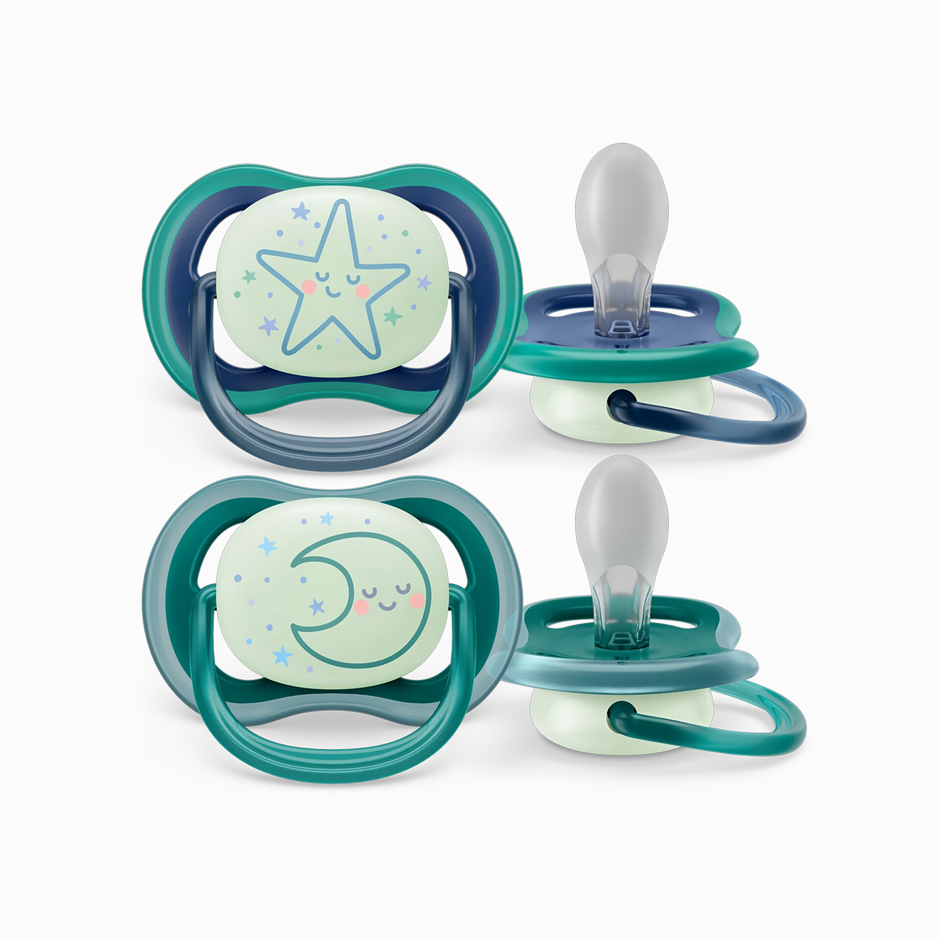 CHUPETAS ULTRA AIR NIGHT TIME 6-18M