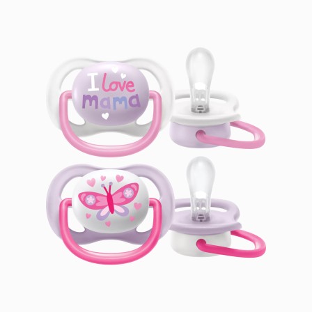 CHUPETAS ULTRA AIR HAPPY I LOVE MAMA 0-6M