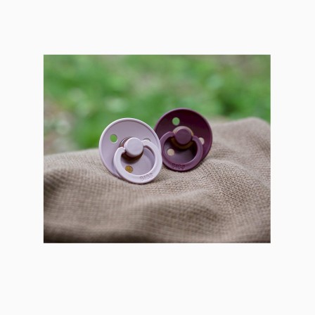 CHUPETAS BIBS COLOURS PINK PLUM/ELDERBERRY
