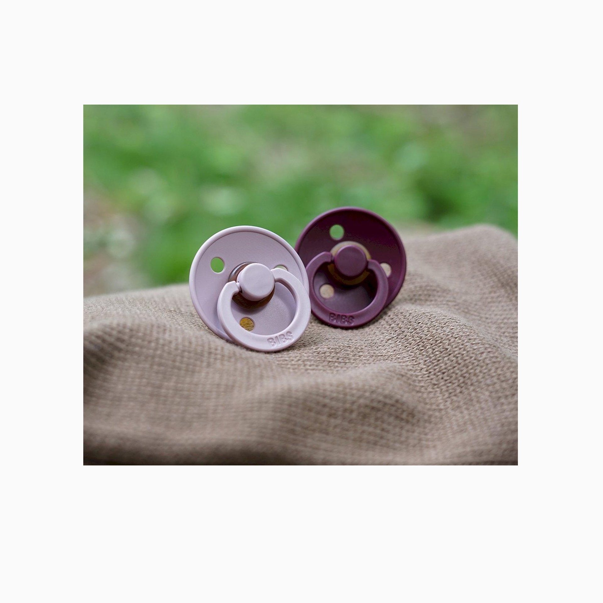 CHUPETAS BIBS COLOURS PINK PLUM/ELDERBERRY