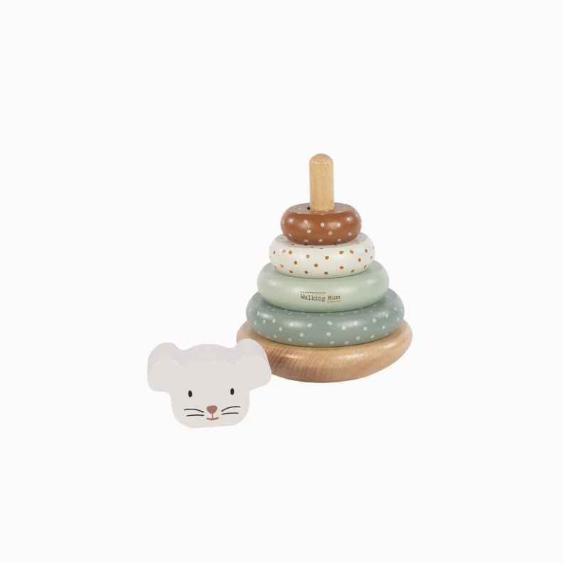 TORRE EMPILHÁVEL DE MADEIRA POPPY