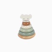 TORRE EMPILHVEL DE MADEIRA POPPY MOSS