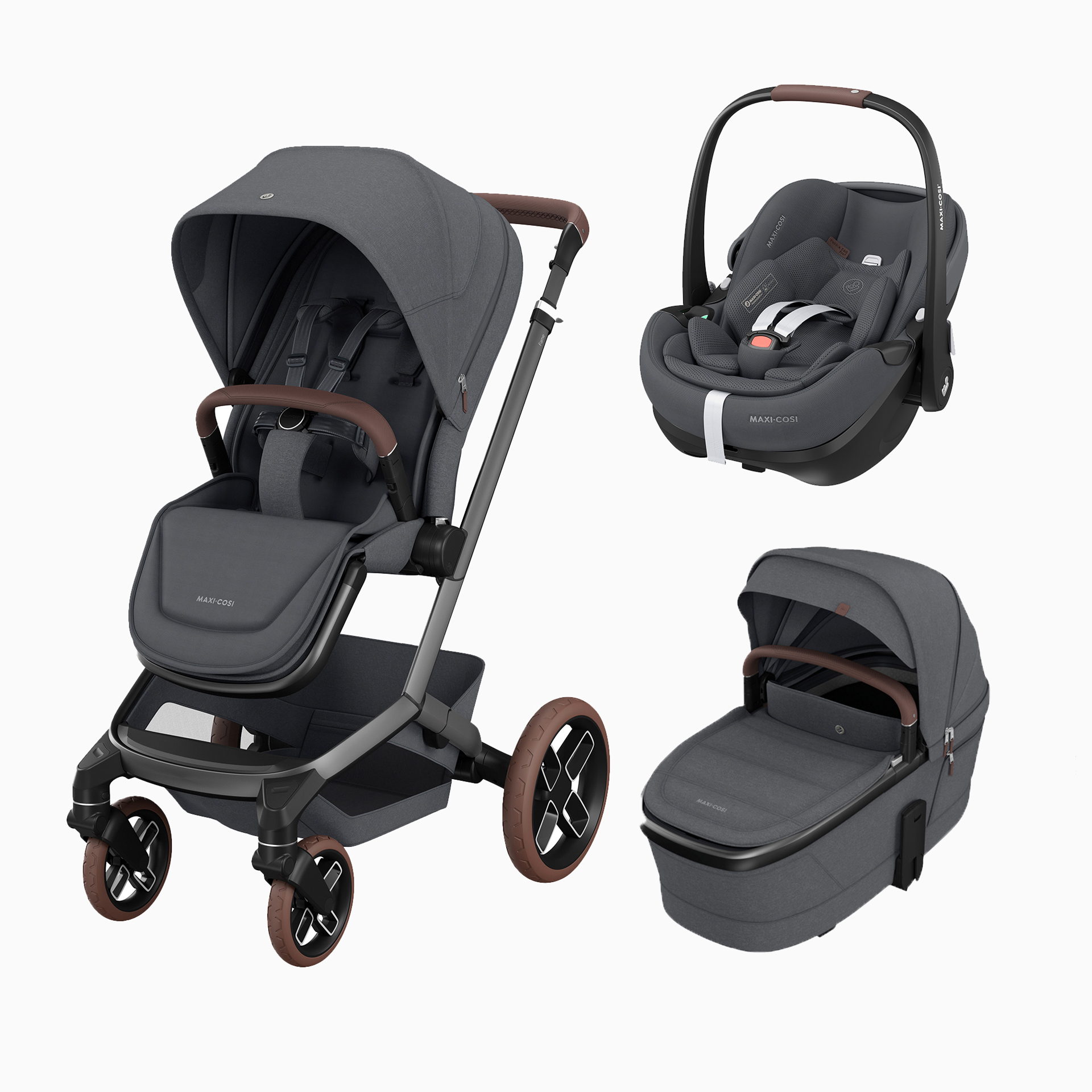 CARRINHO FAME + PEBBLE 360 PRO 2 + ALCOFA FAME