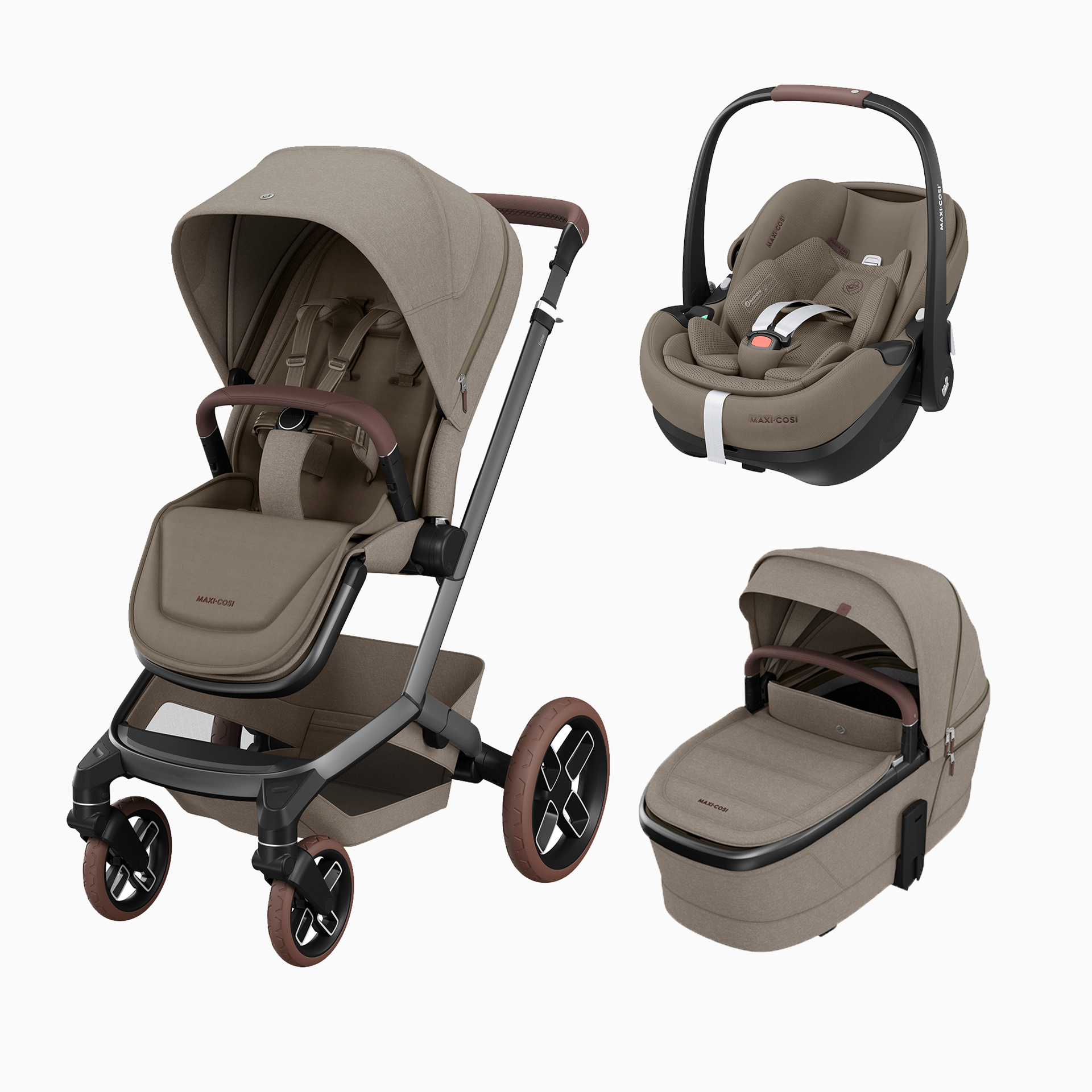 CARRINHO FAME + PEBBLE 360 PRO 2 + ALCOFA FAME