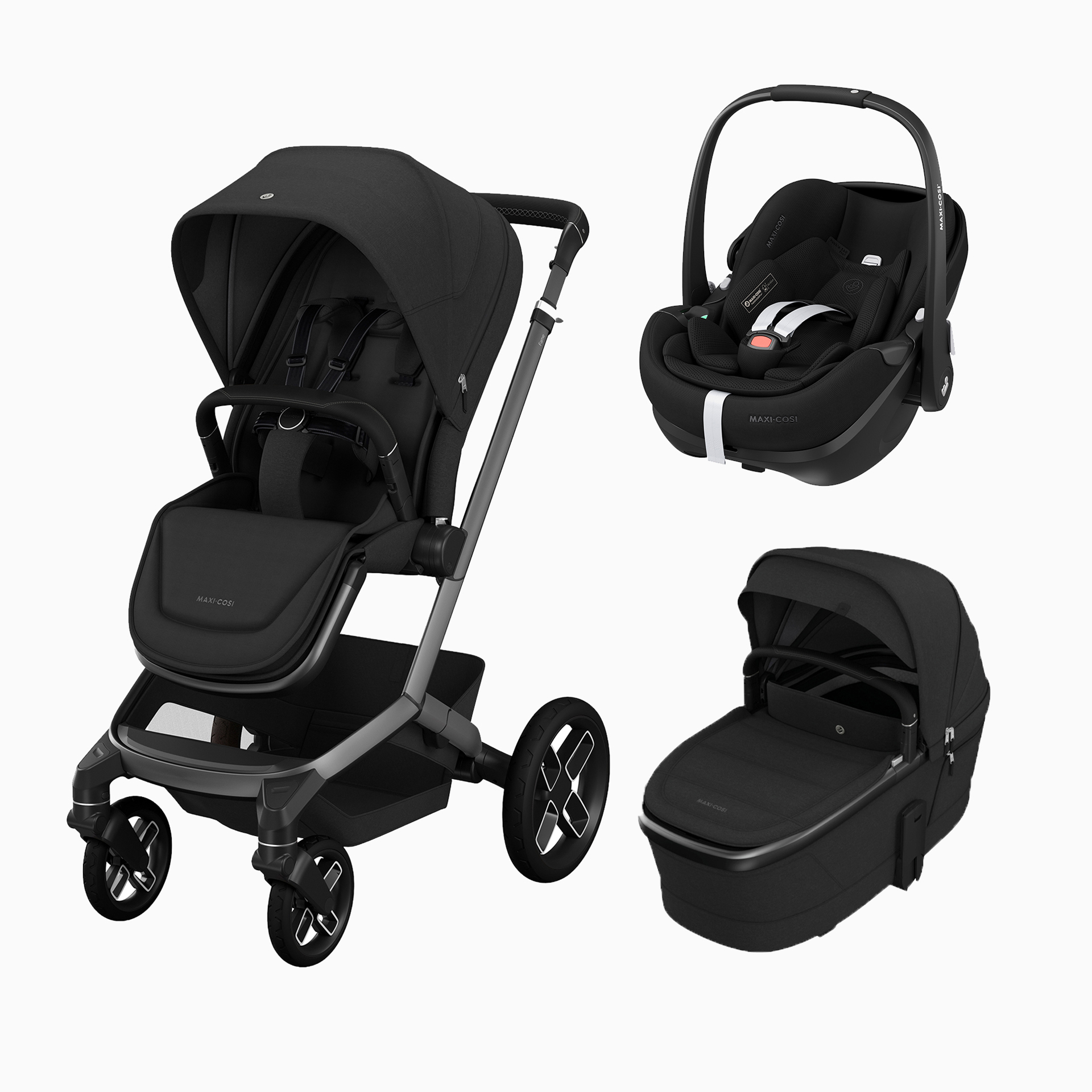 CARRINHO FAME + PEBBLE 360 PRO 2 + ALCOFA FAME