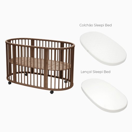 SLEEPI BED + COLCHÃO BED + LENÇOL