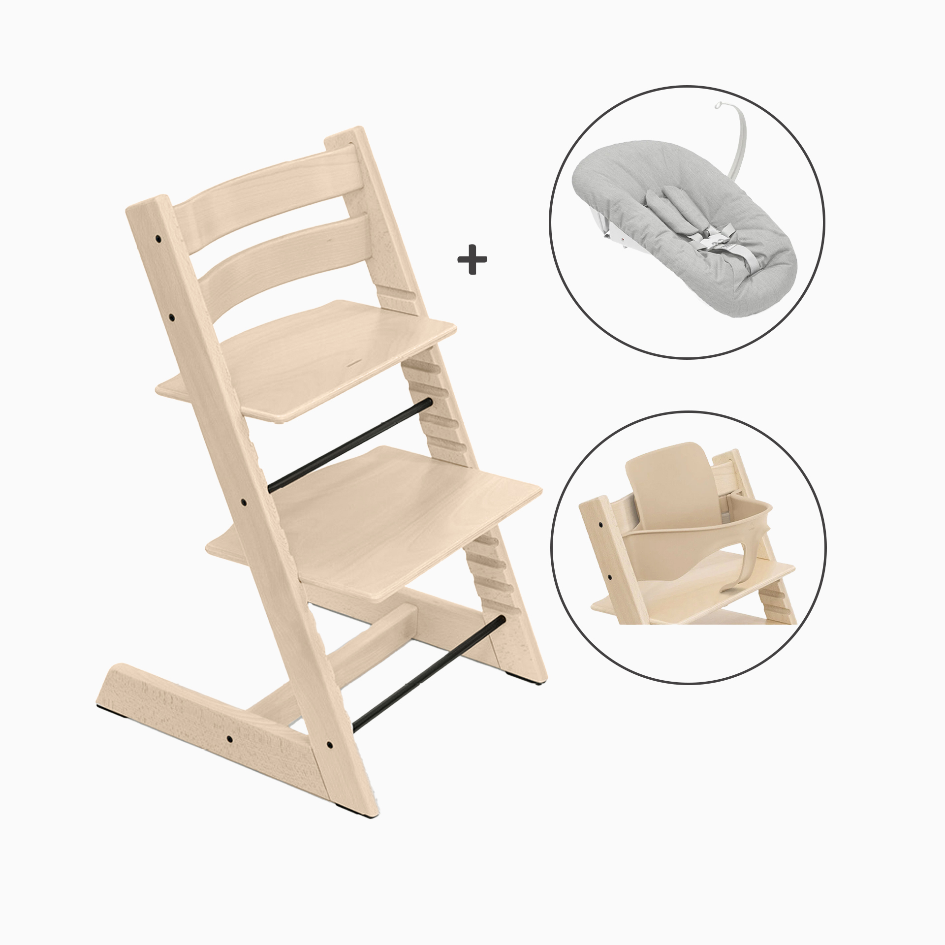 BUNDLE TRIPP TRAPP + BABYSET + NEWBORN SET