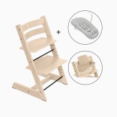 BUNDLE TRIPP TRAPP + BABYSET + NEWBORN SET NATURAL/GREY BUNDLE TRIPP TRAPP + BABYSET + NEWBORN SET NATURAL/GREY