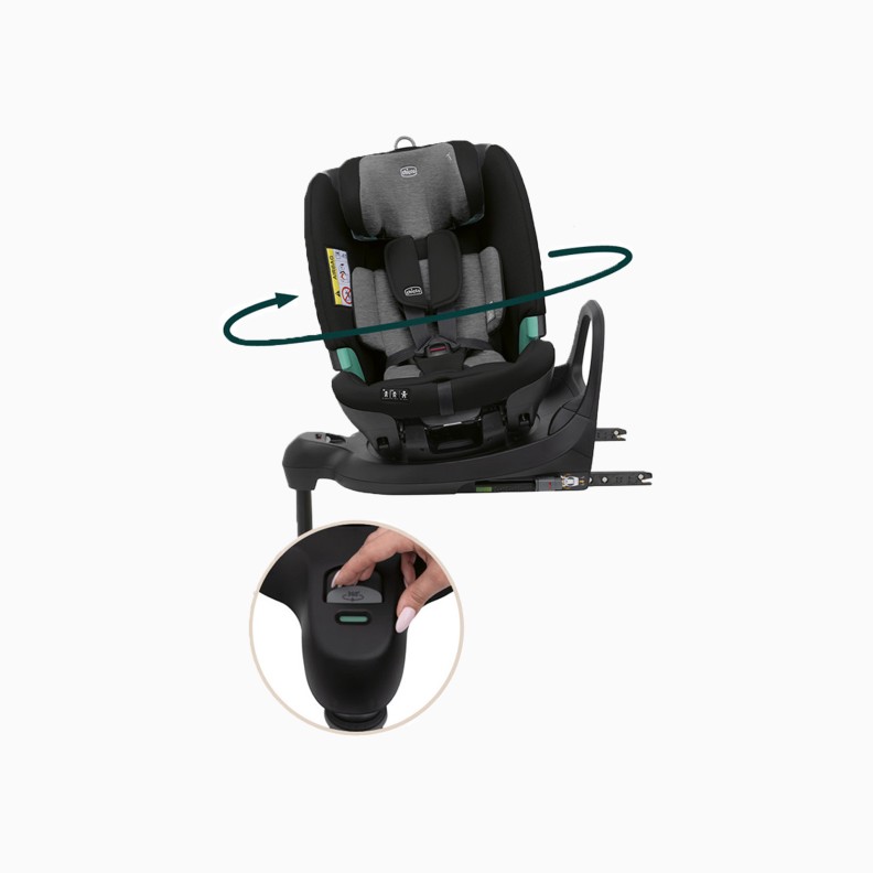 CADEIRA AUTO FULLSEAT 360 COM BASE