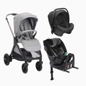 BELLAGIO 2.0 LUNAR ROCK + KORY PLUS + FULLSEAT I-SIZE COM BASE