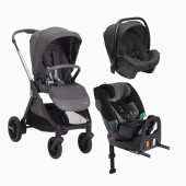 BELLAGIO 2.0 BLACK SATIN + KORY PLUS + FULLSEAT I-SIZE COM BASE