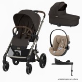 BALIOS S LUX + ALCOFA S LUX CHOCOLATE BROWN + CLOUD G PLUS + BASE G