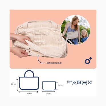 SACO DE FRALDAS FLUFFY