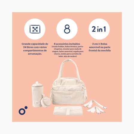 SACO DE FRALDAS FLUFFY