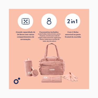 SACO DE FRALDAS FLUFFY