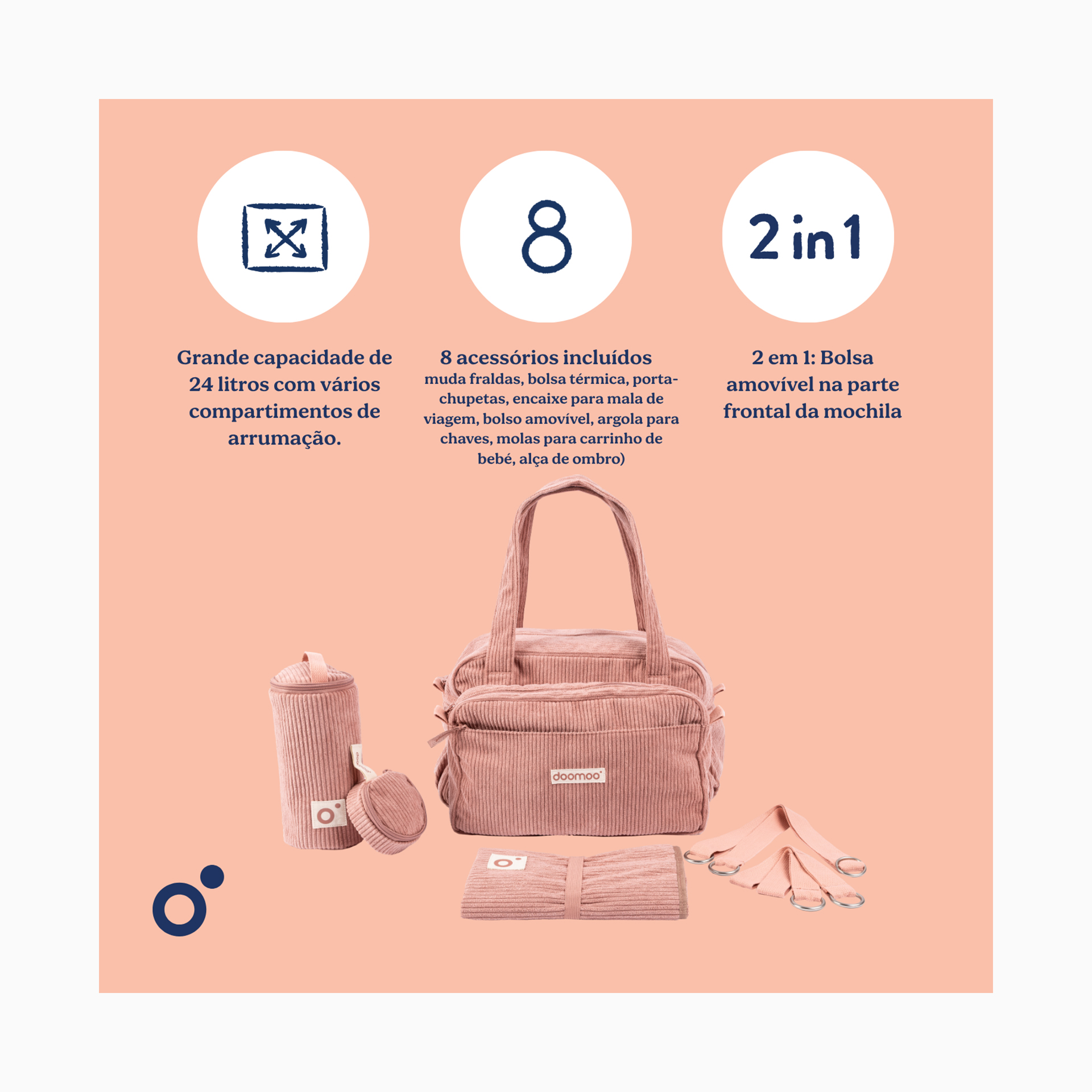 SACO DE FRALDAS FLUFFY