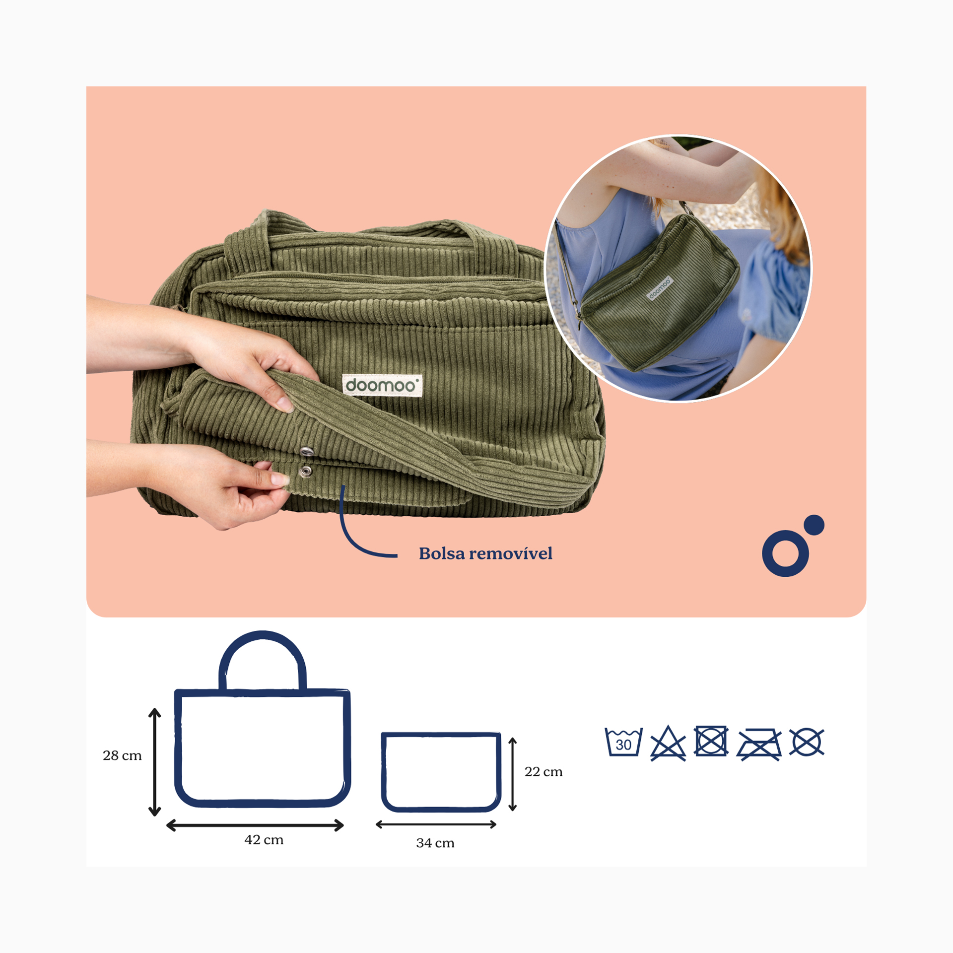 SACO DE FRALDAS FLUFFY