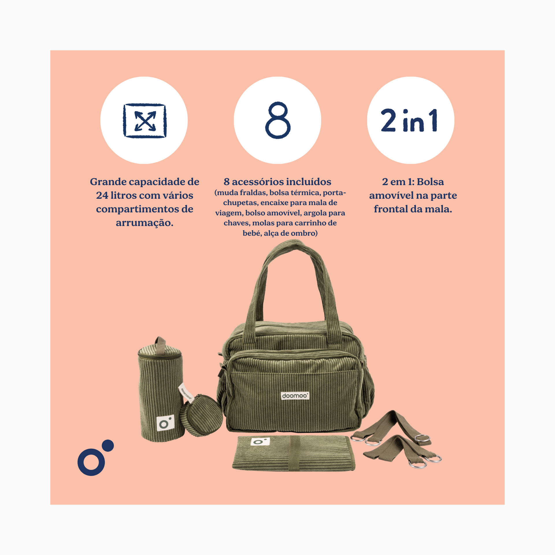 SACO DE FRALDAS FLUFFY