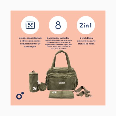 SACO DE FRALDAS FLUFFY