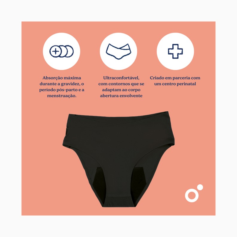 CUECA DE RECUPERAÇÃO FLOWLY BLACK