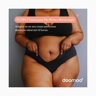 CUECA DE RECUPERA��O FLOWLY BLACK