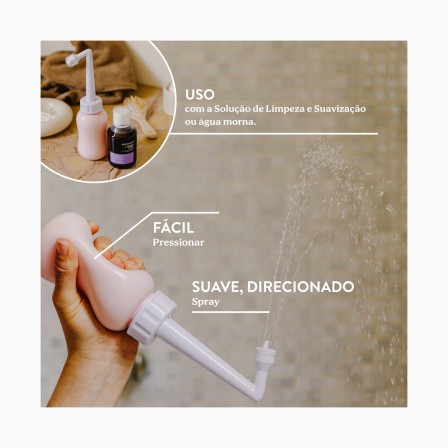 BIDÉ PORTÁTIL FLUSH SHINNCARE