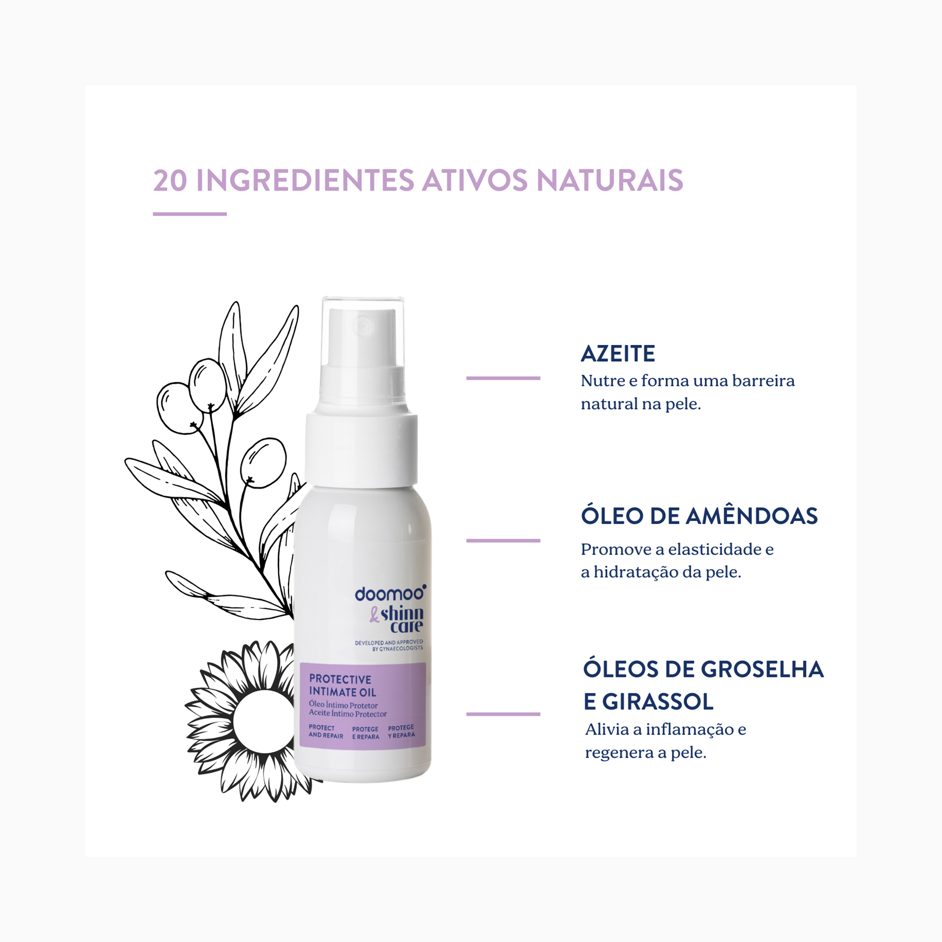 ÓLEO INTIMO PROTETOR SHINNCARE