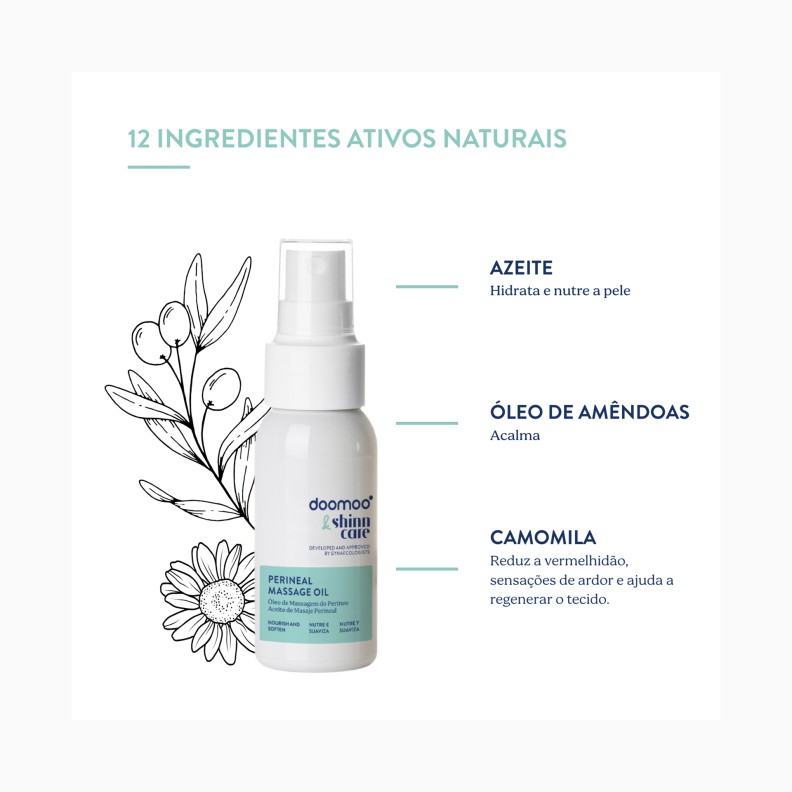 ÓLEO DE MASSAGEM DO PERÍNEO SHINNCARE