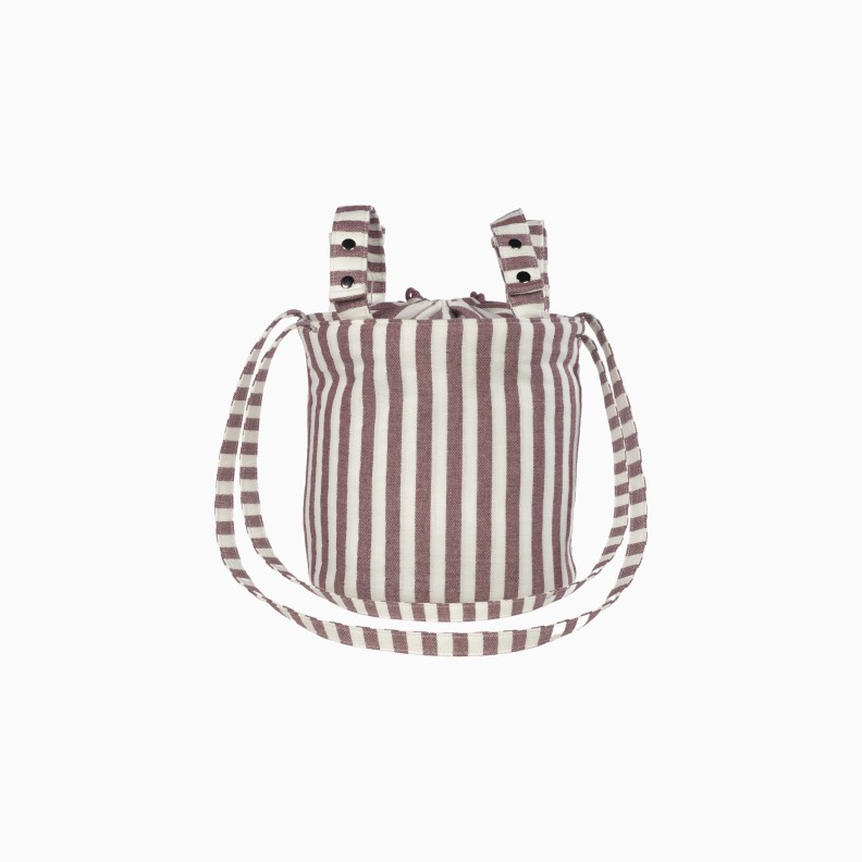 BOLSA BUCKET  CHERRY RAYAS