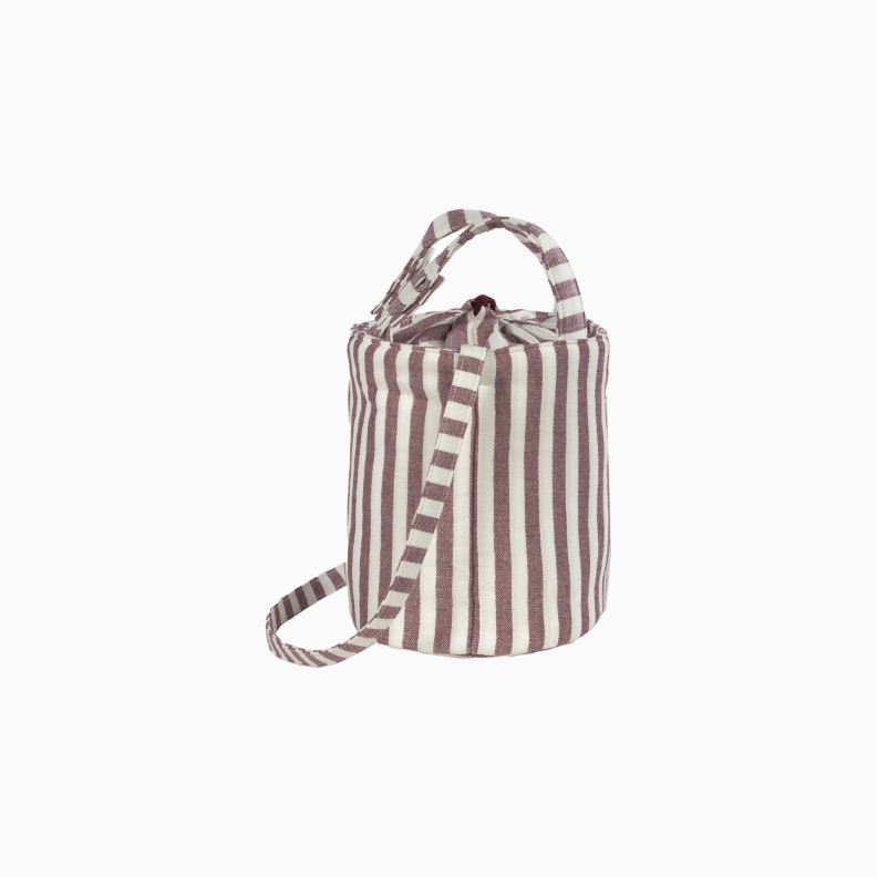 BOLSA BUCKET  CHERRY RAYAS