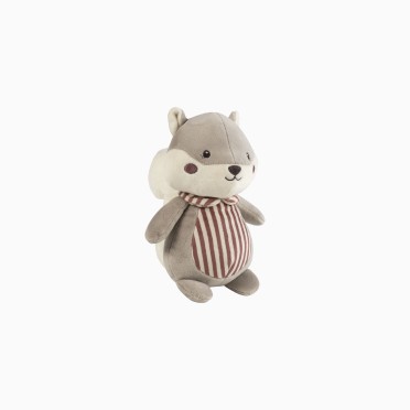 PELUCHE ESQUILO CHERRY RAYAS