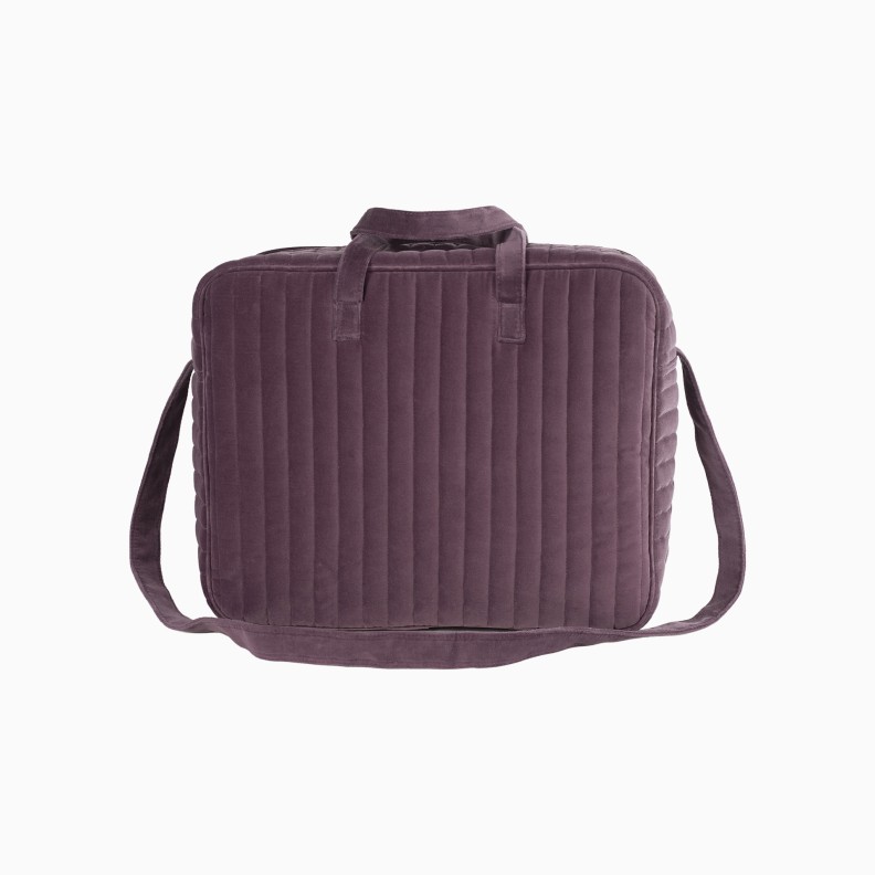 MALA MATERNIDADE CHERRY VELVET