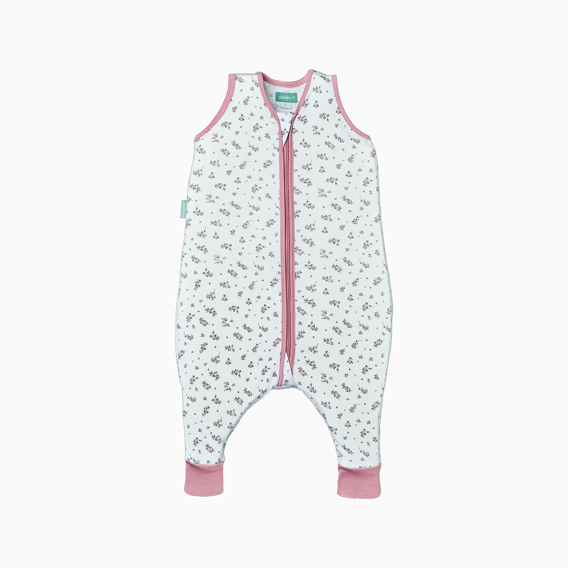 SACO DE DORMIR COM PÉS BLOOM PINK TOG 0.5