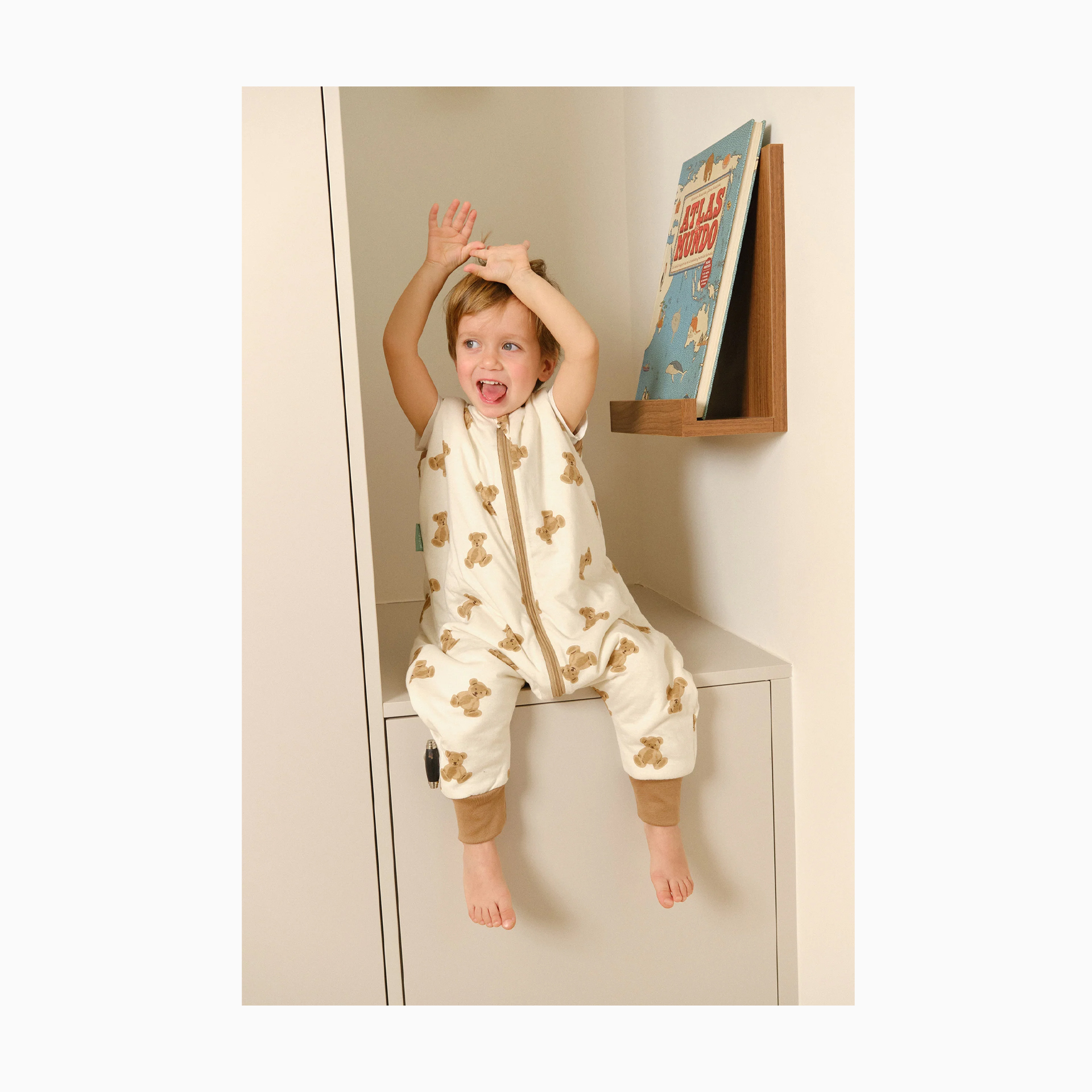SACO DE DORMIR COM PÉS TEDDY TOG 1