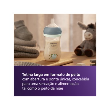 BIBERÃO NATURAL RESPONSE NIGHTTIME 260ML