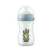 BIBERÃO NATURAL RESPONSE NIGHTTIME 260ML PREGUIÇA