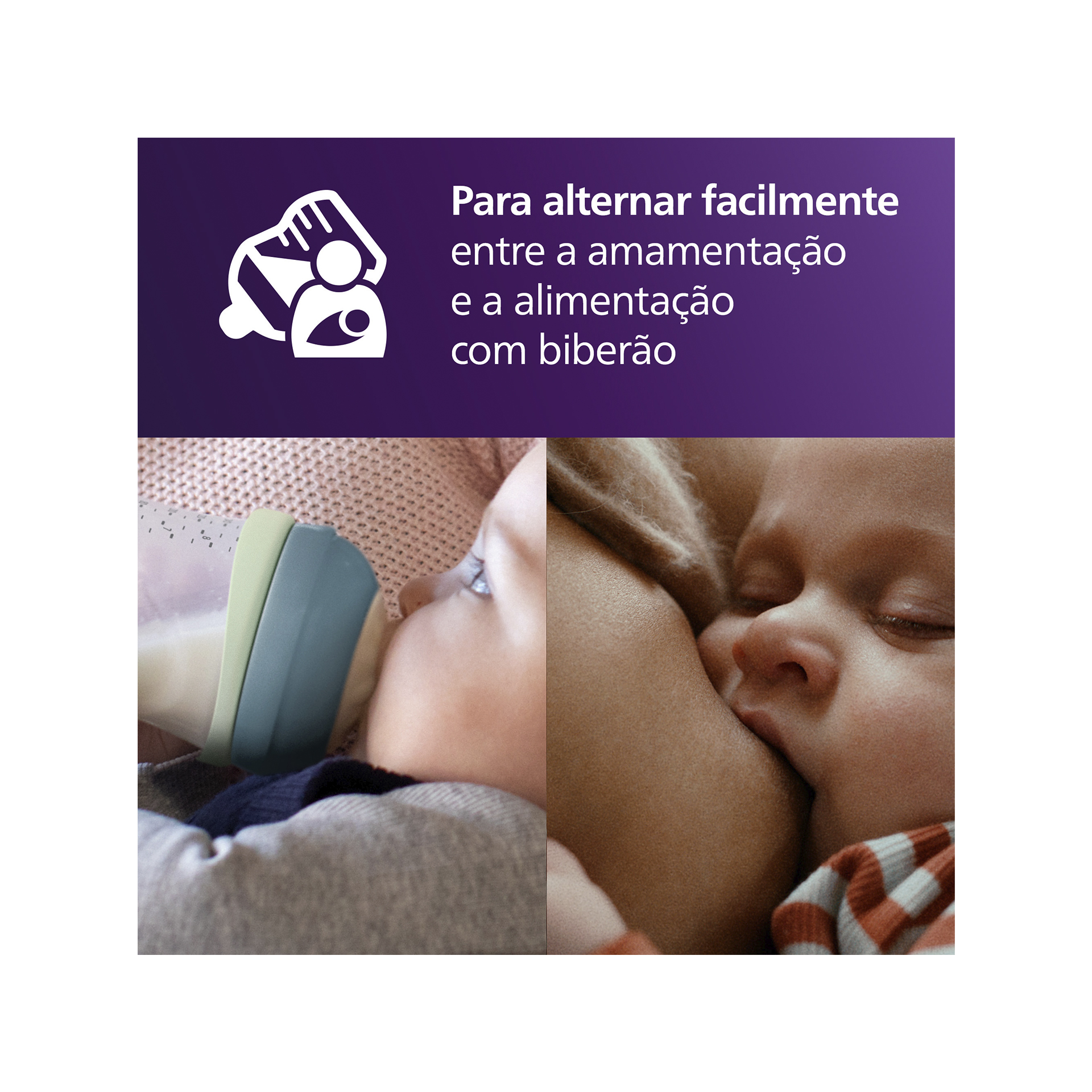 BIBERÃO NATURAL RESPONSE NIGHTTIME 260ML
