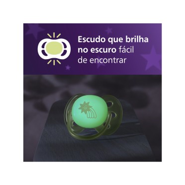 PACK BIBER�O NATURAL RESPONSE NIGHTTIME 260ML + CHUPETA