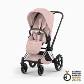 PRIAM CHROME BROWN STYLE COLLECTION PEACH PINK
