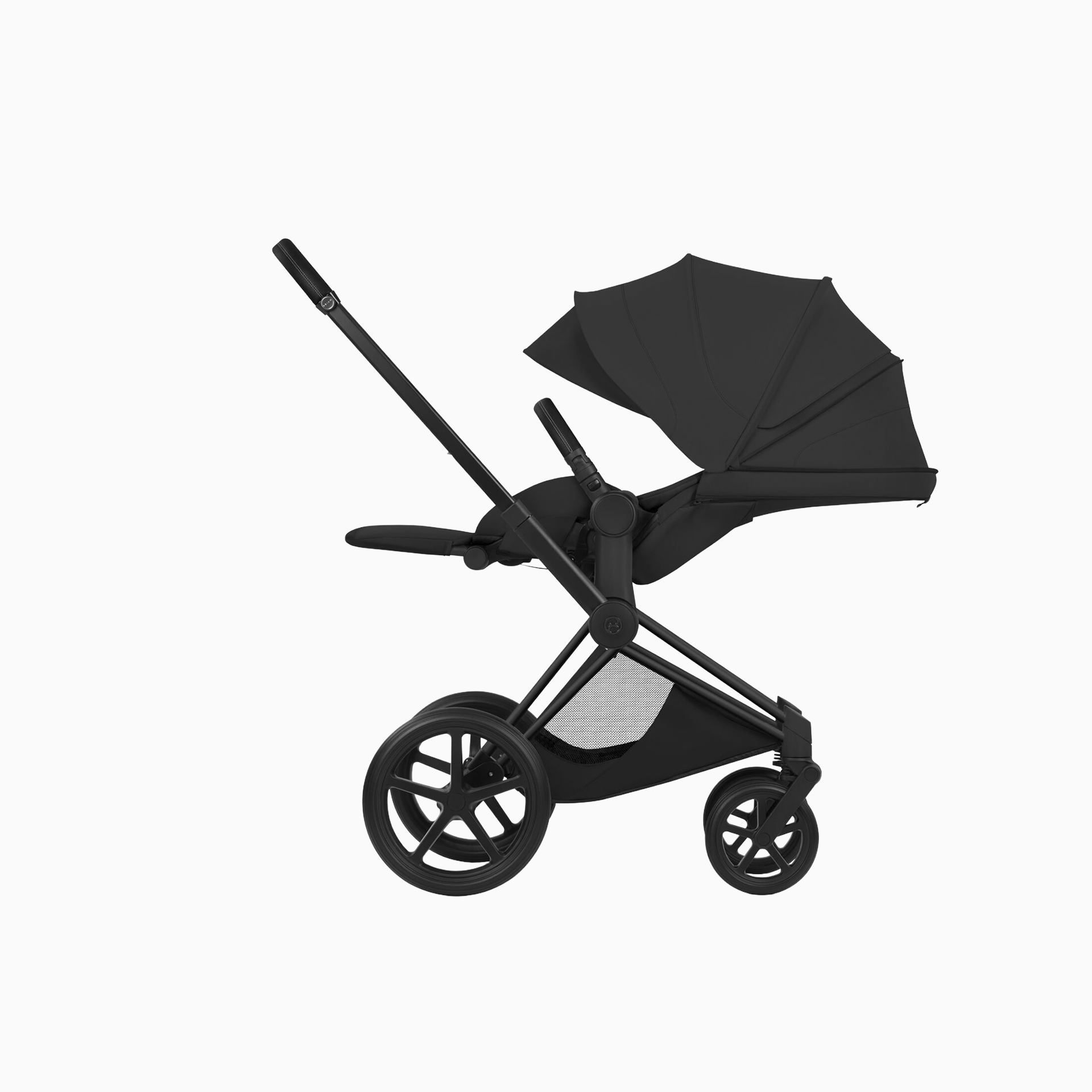 PRIAM COMFORT MATT BLACK + ALCOFA FOLD LUX
