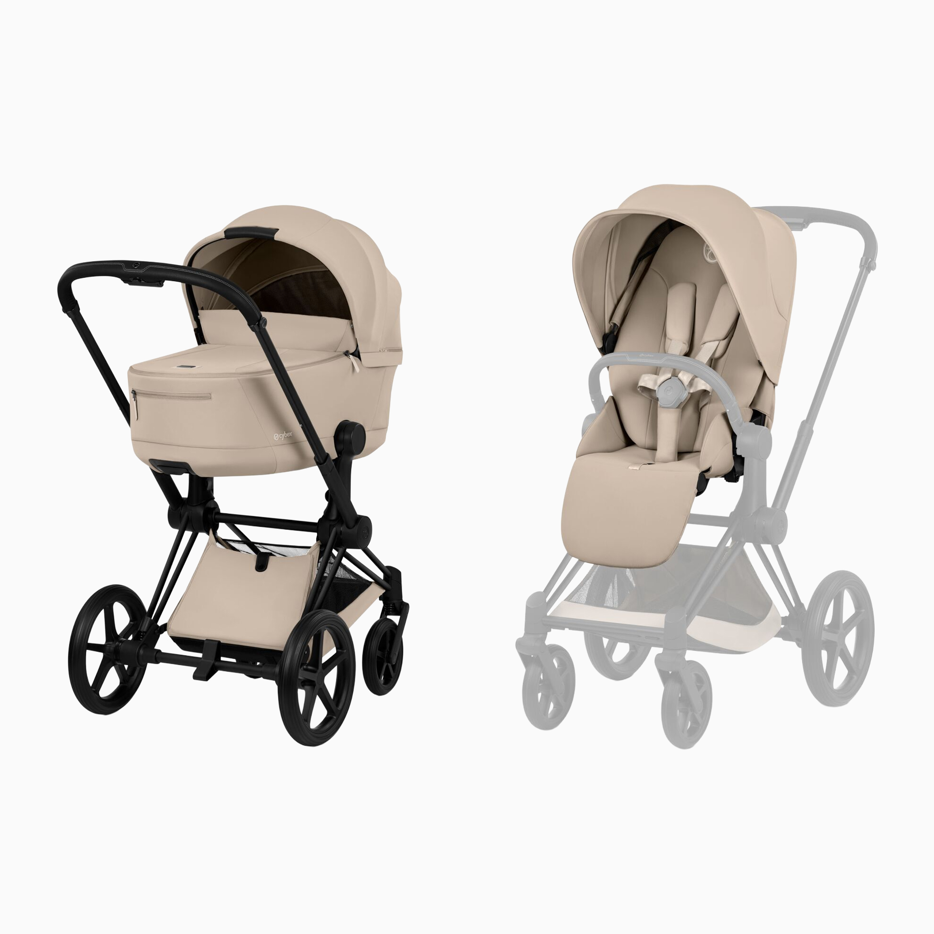 PRIAM COMFORT MATT BLACK + ALCOFA FOLD LUX